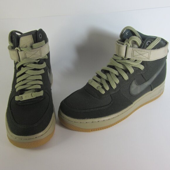 Nike Air Force 1 Hi Olive Green AJ2775-300 Women's Size 7.5 - Read Desc. - Picture 1 of 16